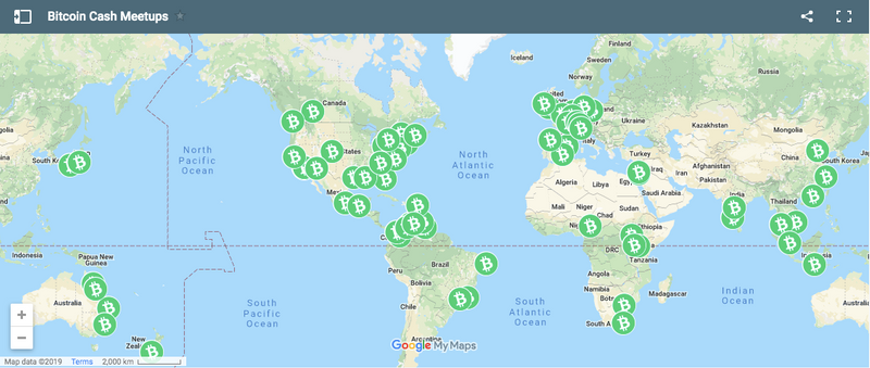 Bitcoin Cash Meetups Around the World